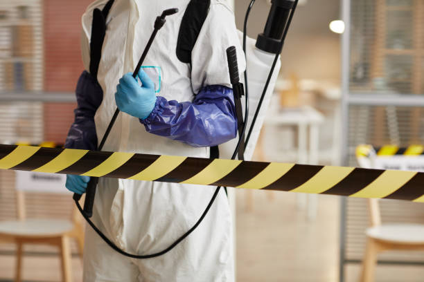 Professional Hoarding Cleanup technician working in Millburn, NJ
